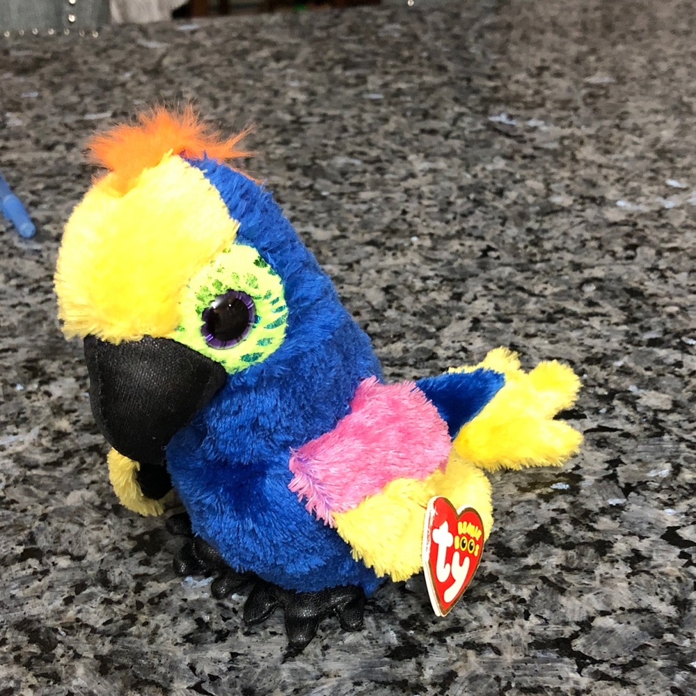 Ty Beanie Baby Wynnie Parrot